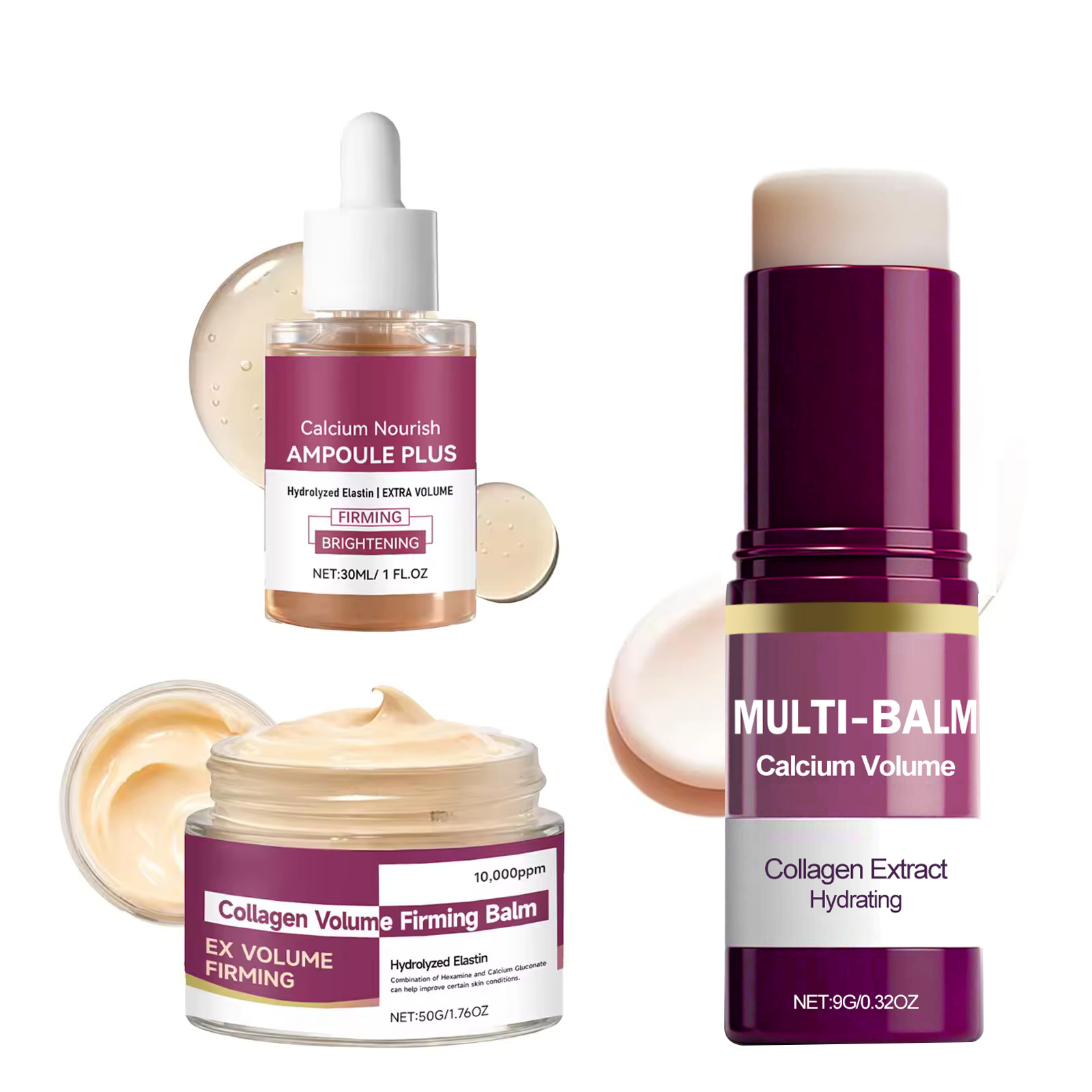 韓国カルシウム栄養コラーゲンセット – 30mlアンプル + - Luxury Skincare Korea のレビューと価格