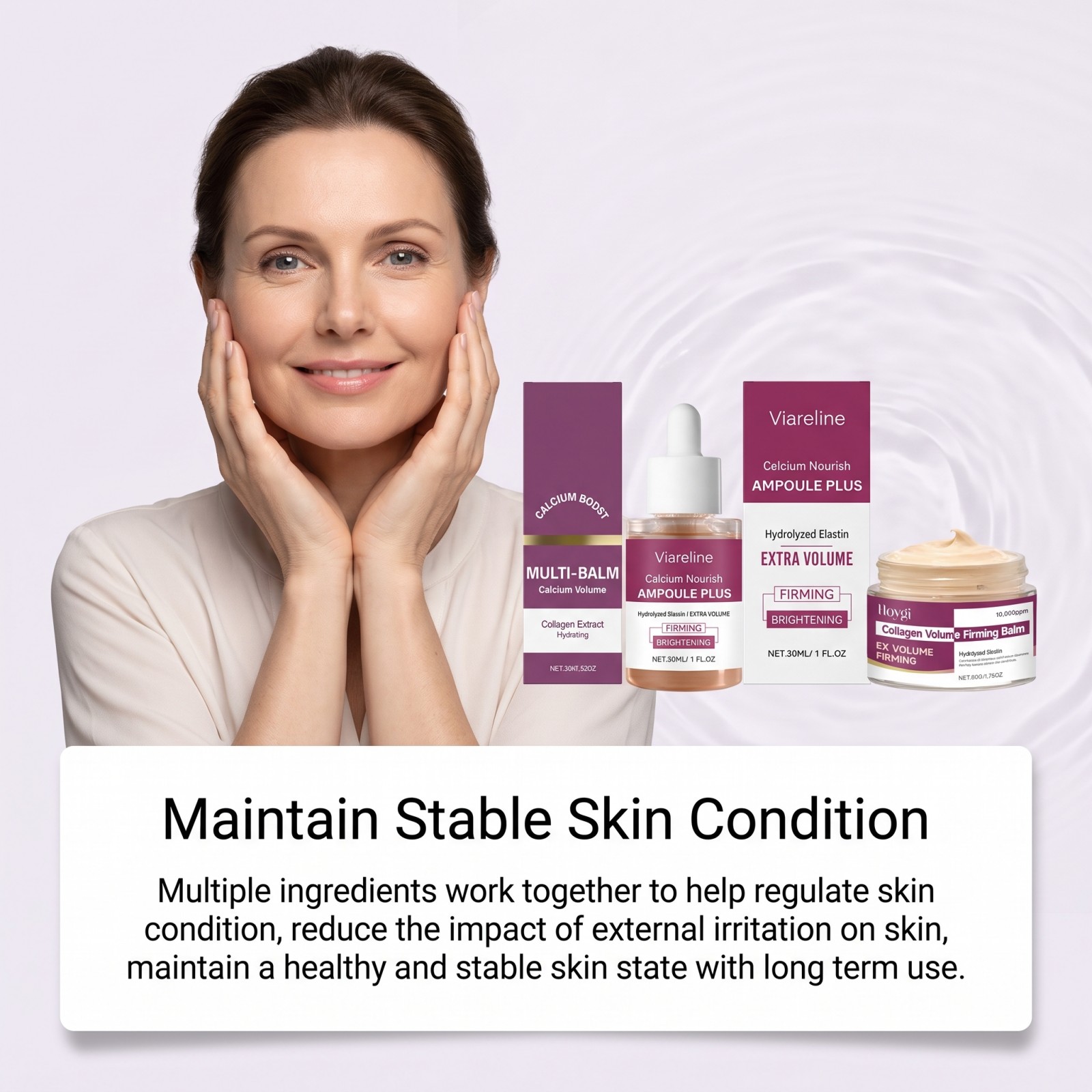 韓国カルシウム栄養コラーゲンセット – 30mlアンプル + - Luxury Skincare Korea のレビューと価格