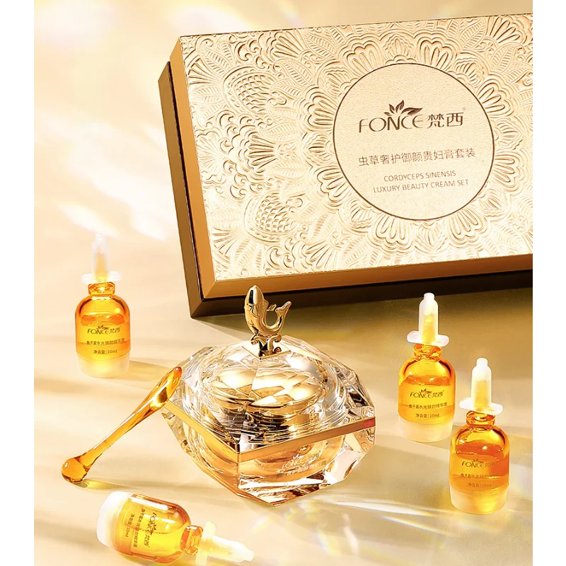 フォンセ 冬虫夏草高級美容クリームセット 保湿 毛穴縮小 オ - Luxury Skincare Korea のレビューと価格