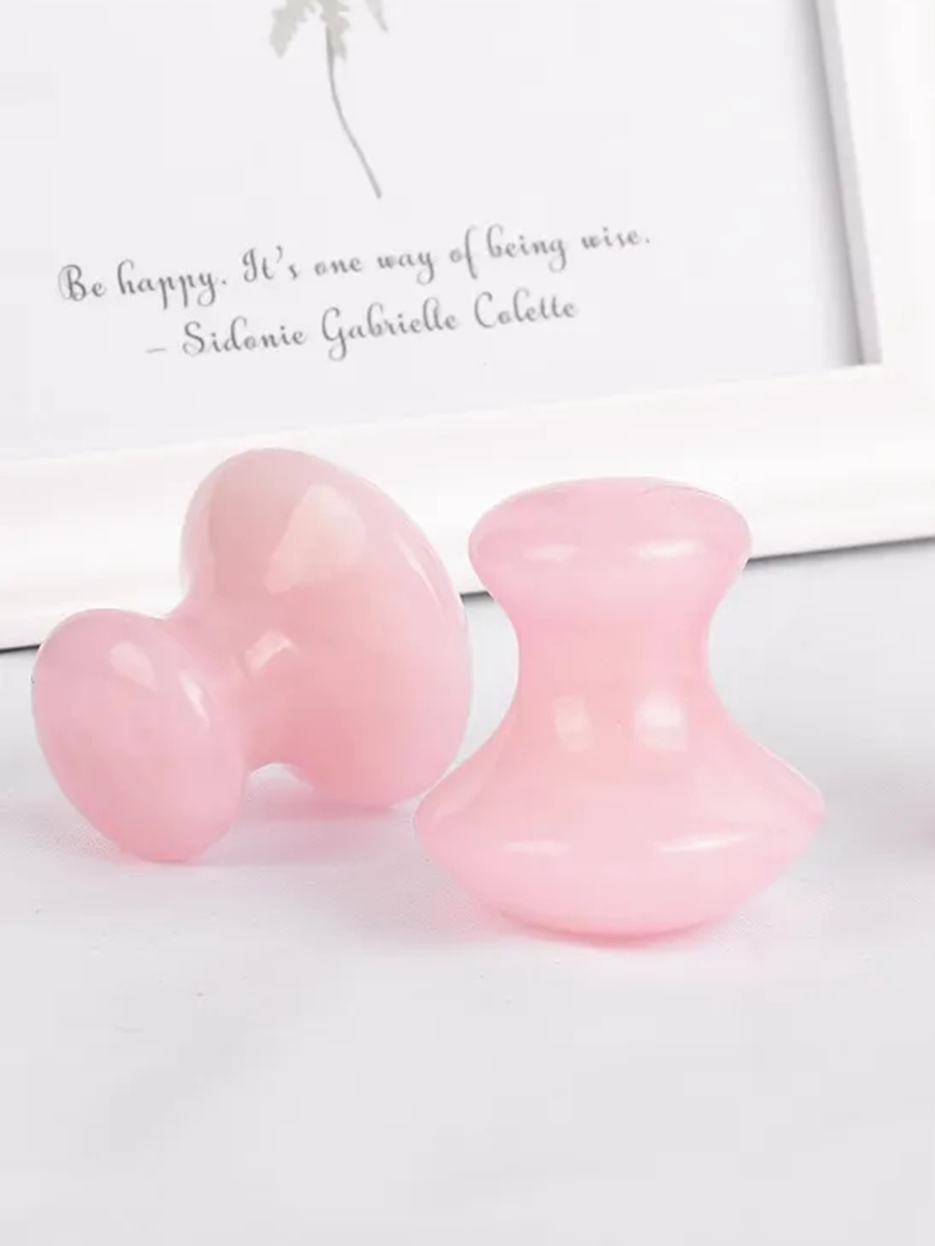 ナチュラルピンククリスタルジェイドームヘッド,アイマッサージ - Luxury Skincare Tools のレビューと価格